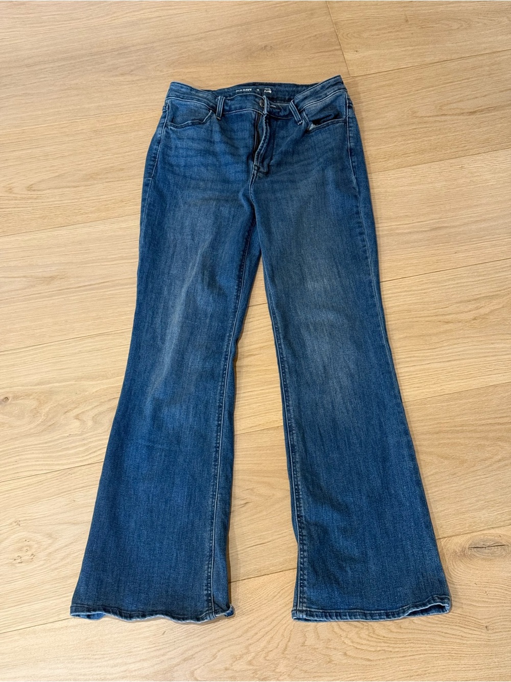Women's Dark Blue Flare Jeans